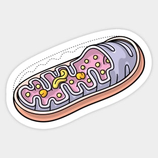 Mitochondrion Illustration Sticker